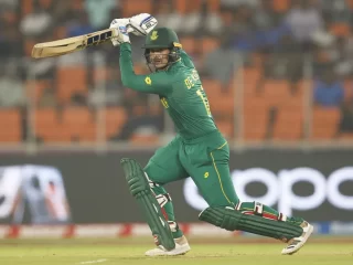South Africa Cricketer Quinton de Kock Chased Afghanistan Steadily